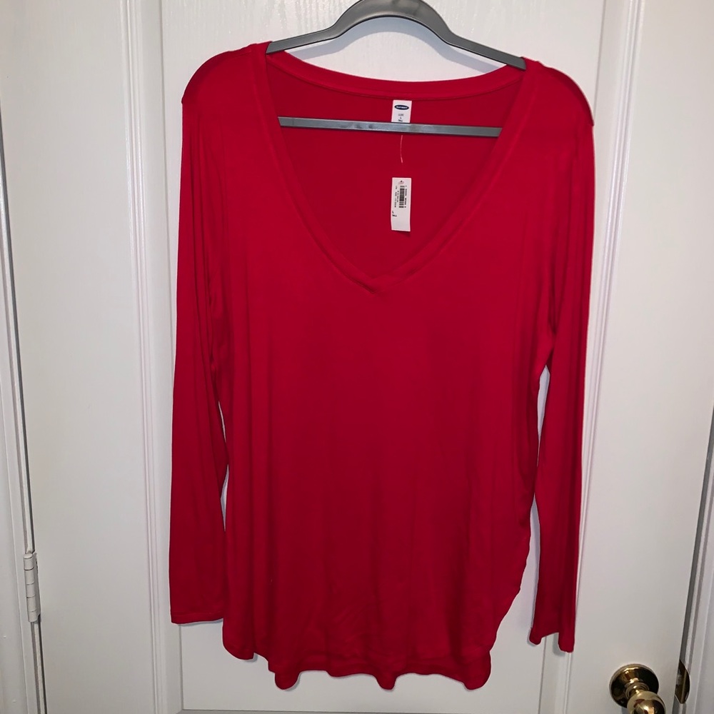 2 NWT Old Navy Luxe Tunics Sz Large Tall - Picture 2 of 5